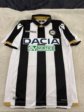 RARE Udinese Calcio 🇮🇹 2018-19 Serie A Macron Home Player Edition Jersey